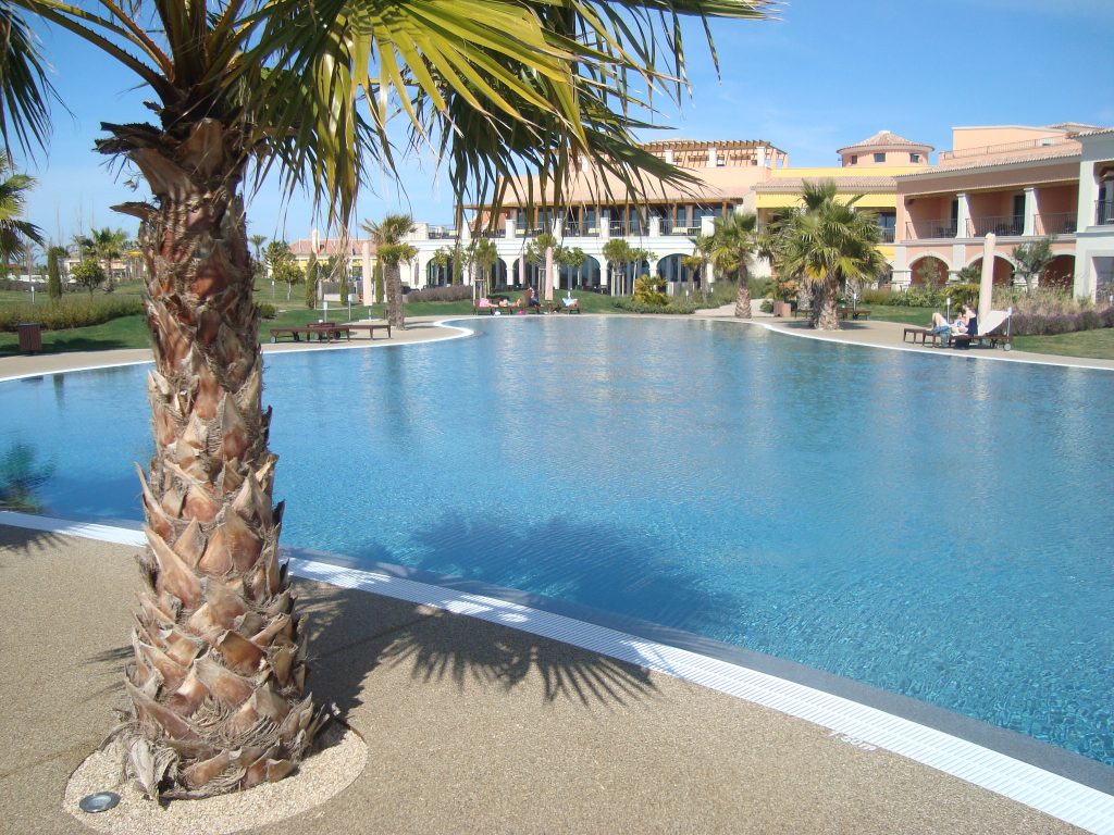 uma das maiores piscinas