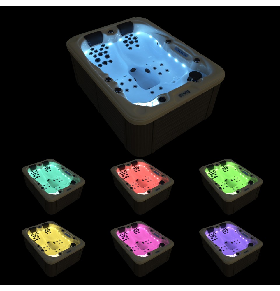 SPA Hot Tub Acapulco Modelo Free Standing