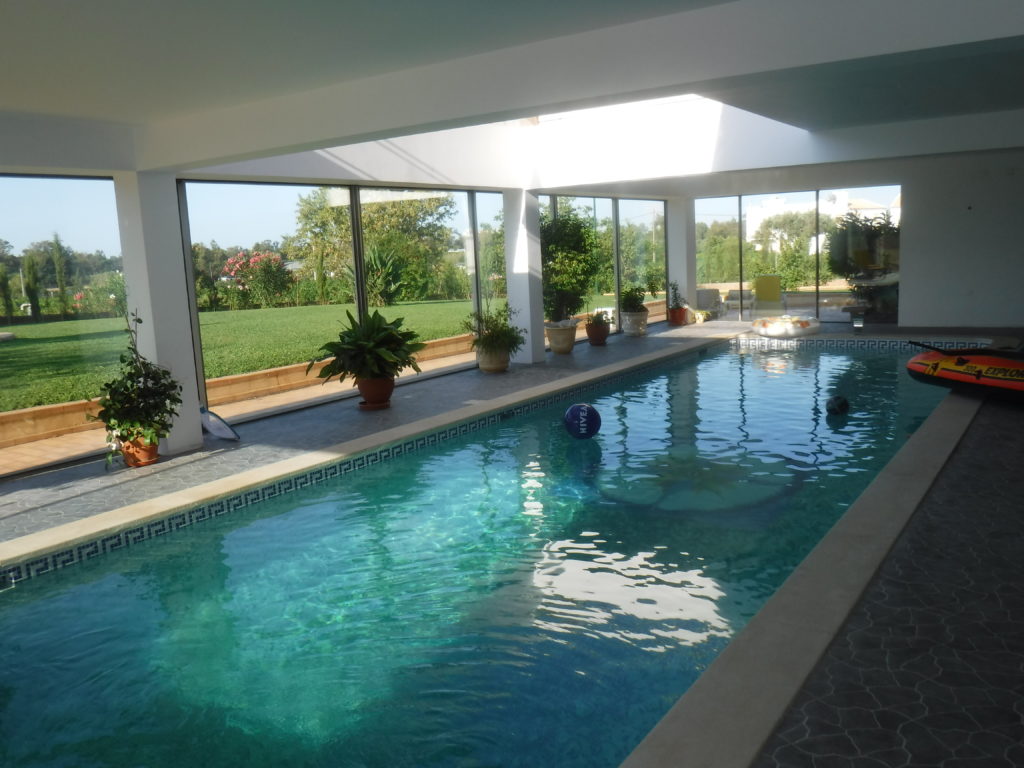 Manutenção de piscinas - verde