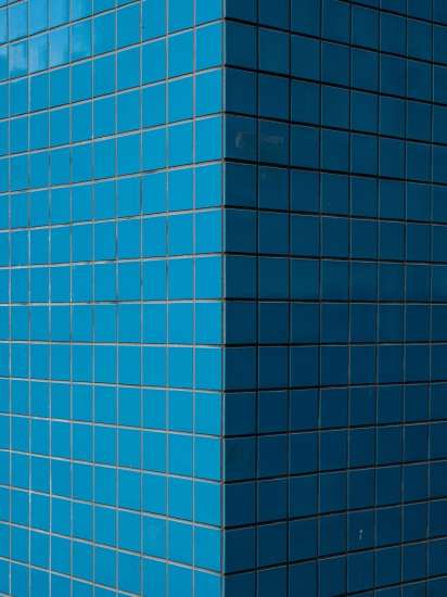 Mosaico da piscina a sair